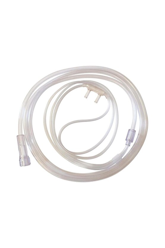 10m Yetişkin Beyaz Oksijen Kanülü 0536