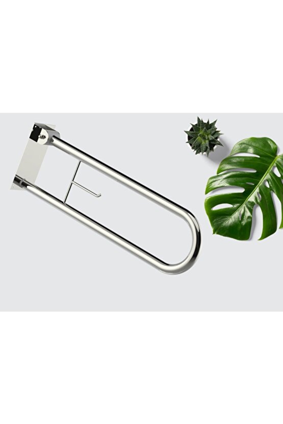 Mafsallı Engelli Tutunma Barı - Engelli Tutamağı - Kağıtlıklı