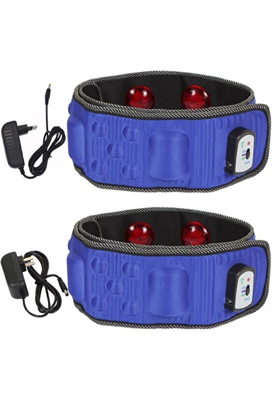 Masaj Kemeri 5motor Zayıflama Ve Masaj Kemeri Elektrikli Titreşimli Bel Egzersiz Bacak Göbek Karın