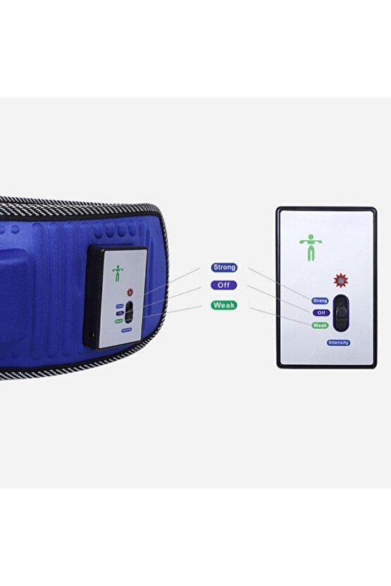 Masaj Kemeri 5motor Zayıflama Ve Masaj Kemeri Elektrikli Titreşimli Bel Egzersiz Bacak Göbek Karın