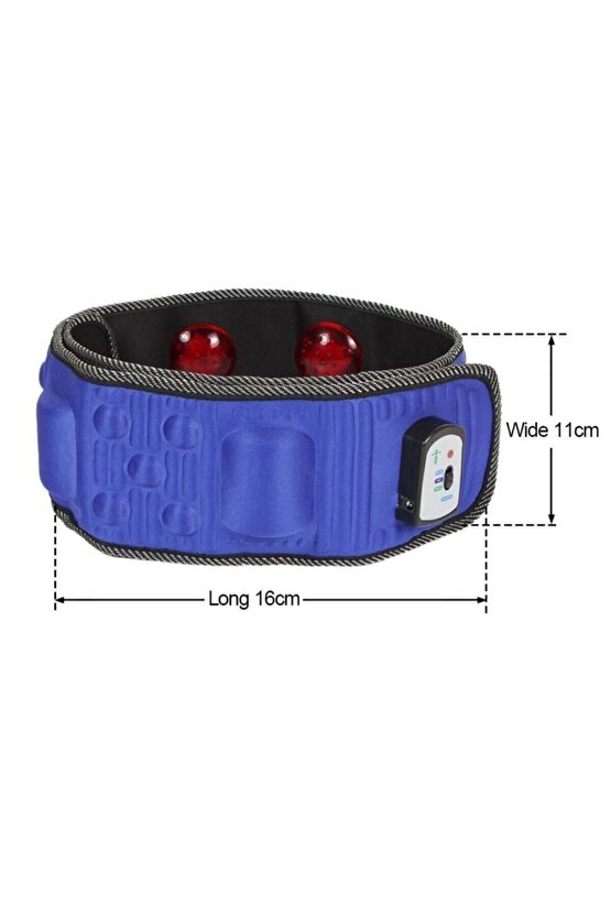 Masaj Kemeri 5motor Zayıflama Ve Masaj Kemeri Elektrikli Titreşimli Bel Egzersiz Bacak Göbek Karın