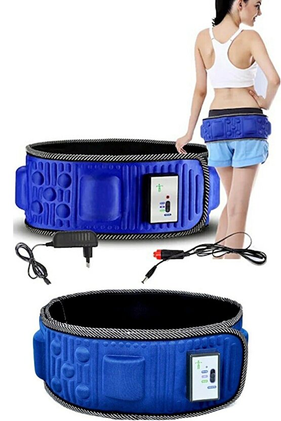 5 Motorlu Ve Masaj Kemeri Elektrikli Titreşimli Bel Egzersiz Bacak Göbek Karın Masajı