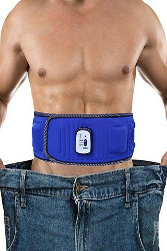 5 Motorlu Ve Masaj Kemeri Elektrikli Titreşimli Bel Egzersiz Bacak Göbek Karın Masajı