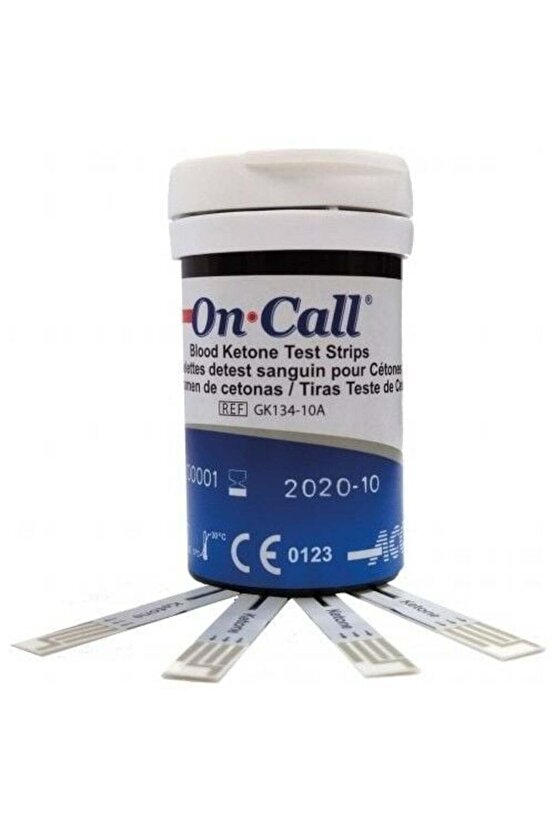 Gk Dual Keton Ölçüm Stribi 50 Test