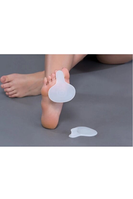 ORLEX Silikon Kamalı Metatarsal Ped Ayak Parmaklarının Tabana Bağlandığı Bölge Altındaki Nasır İçin