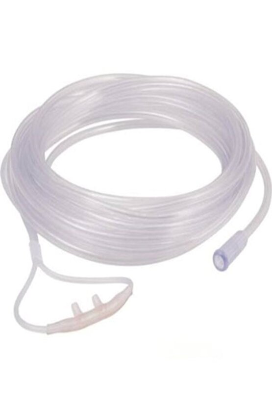 Silikon Nazal Oksijen Kanülü 15 Mt (burun Acıtmaz)