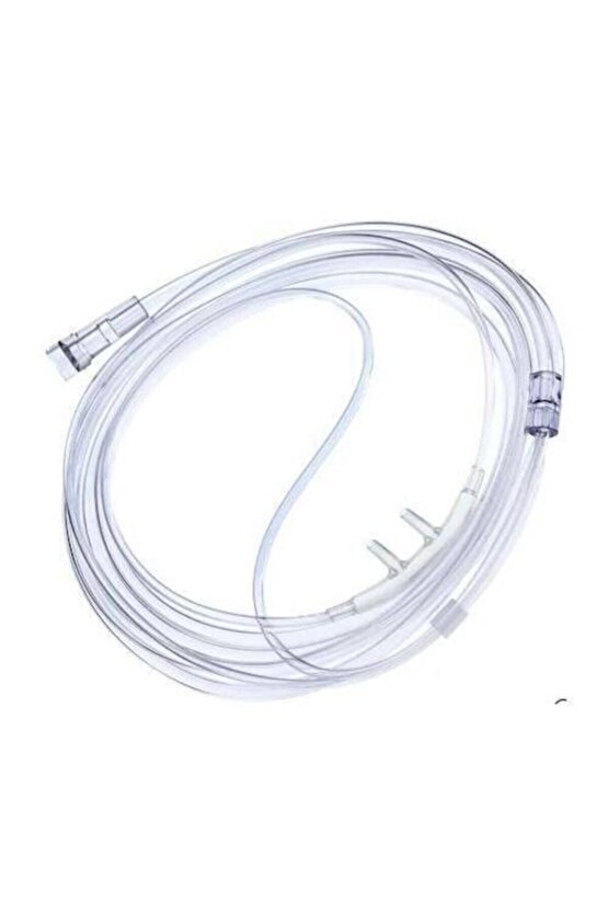 Gizcan Oksijen Kanülü (Nazal Kanül) Silikonlu 2 Mt