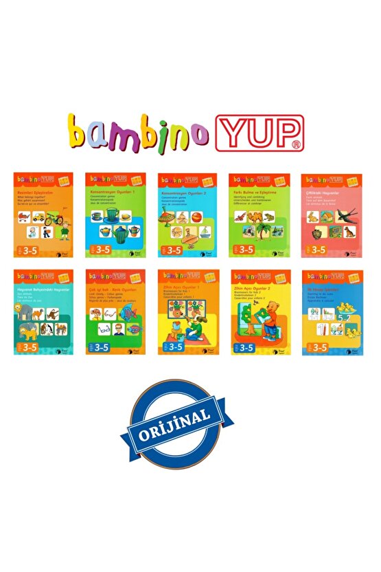 Bambino Yup 4+ Seti 10 Kitapçık + Kontrol Aracı