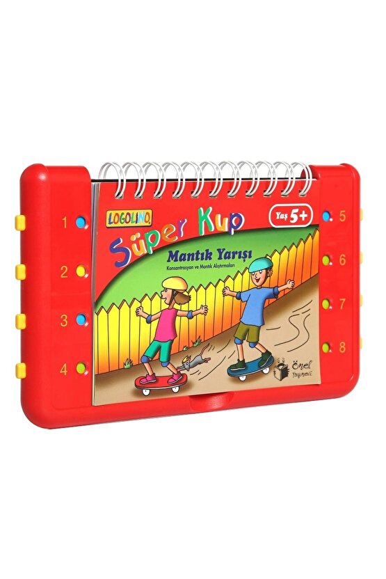 Akıllı Düğmeler - SüperKUP 5+ Yaş Başlangıç Seti- Sayı Yarışı + Mantık Yarışı