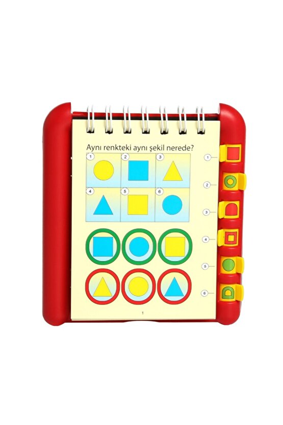Akıllı Düğmeler - Pocketyup - 4-6 Yaş Çocuk Bulmacası Kitabı Kontrol Kutusu