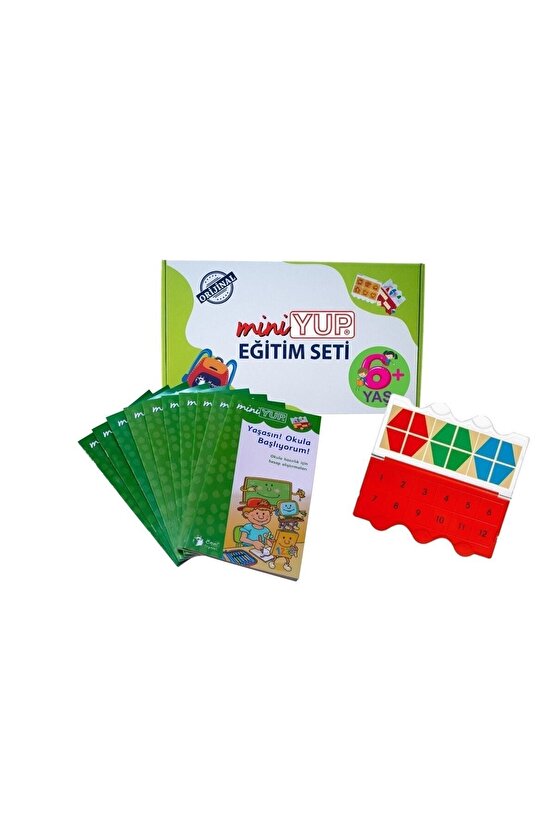 Miniyup Eğitim Seti 6+ Yaş Matematiksel Zeka Ve Görsel Dikkat 10 Kitapçık + 1 Kontrol Kutusu