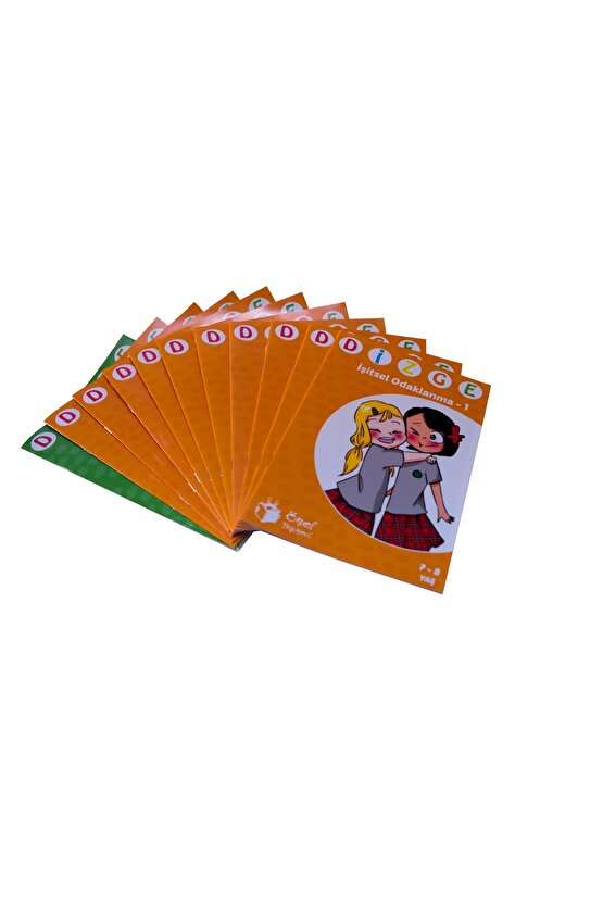 Dizge 7-8 Yaş Görsel Ve İşitsel Zeka Geliştirici Set (11 KİTAPÇIK 1 KONTROL KUTUSU)