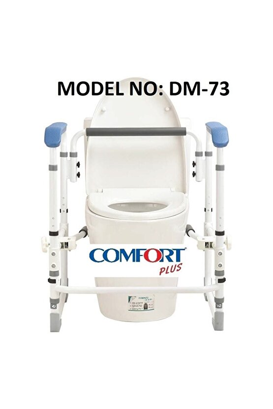 Klozet Destek Barı | Yükseklik Ayarlı, Ergonomik Tutunma Barı DM-73
