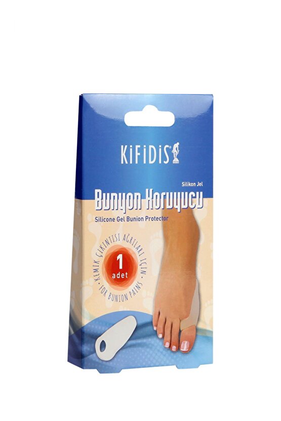 Jel Bunyon Koruyucu 1 Çift - Hallux Valgus Kemik Koruyucu ve Ağrı Giderici Destek(220)