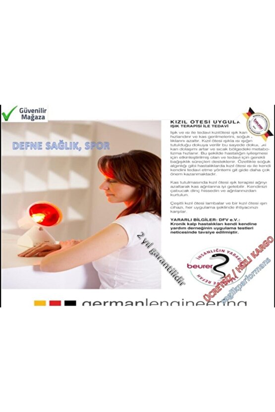 Il 21 Kızılötesi Lamba Kas Kasılmaları Ve Soğuk Algınlığı