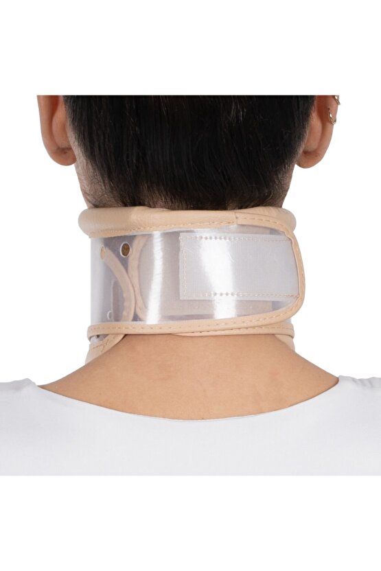 Servikal Çeneli Boyunluk Yükseklik Ayarlı Adjustable Pvc Cervıkal Collar