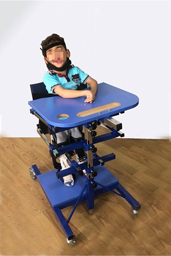 Ayakta Durma Masası Sehpası Gövde Ve Baş Boyun Destekli - Large= Kullanıcı Boyu: 140-170 Cm