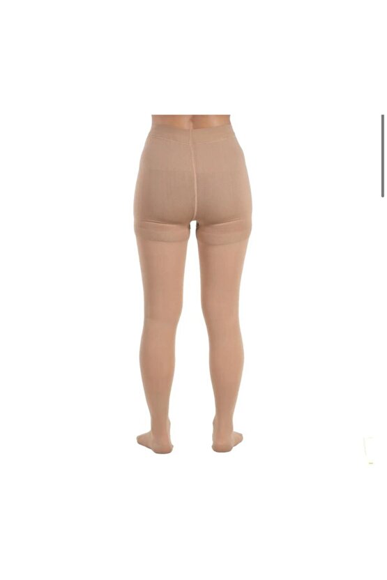 Varis Çorabı Ccl2 Külotlu Bej-siyah