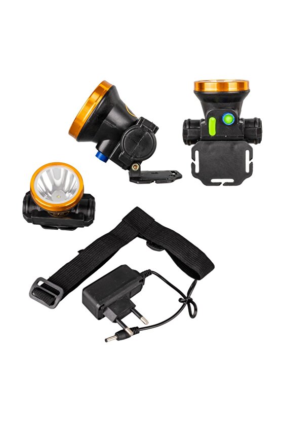 40W Power LED’li Şarjlı Kafa Lambası – Su Geçirmez, Ultra Parlak Kafa Feneri