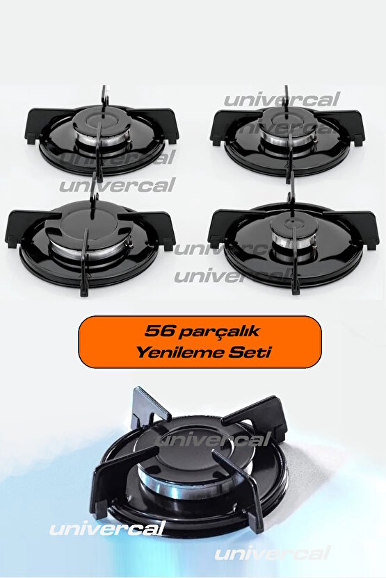 Kumtel Luxell Ve Bir Çok Markaya Uyumlu Cam Ocak Izgara Ve Bek Aynası Izgara Takımı