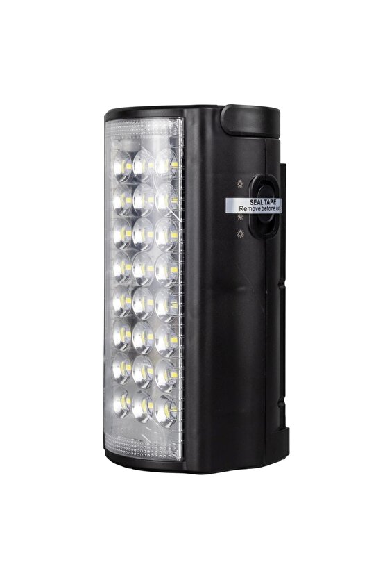 Pm-23800 24 Ledli Telefon Şarj Edebilen Işıldak 6v4a Akülü * Powerbank Özellikli