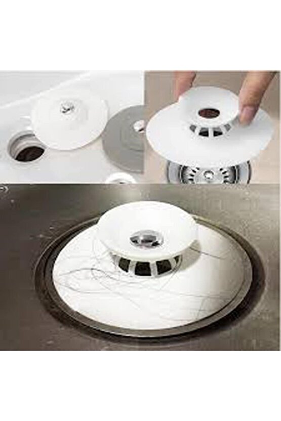 Lavabo Ve Küvet Tıkacı Mutfak Banyo Duş Gider Tıpası Tıkaç Tıkanıklık Tıkanma Önleyici Süzgeç Tıpa