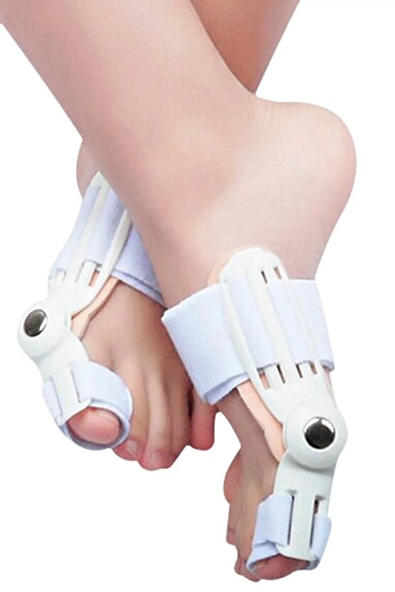 Ayak Baş Parmak Kemik Düzeltici Halluks Valgus Ayak Bakımı Bunyon Koruyucu Gece Pratik