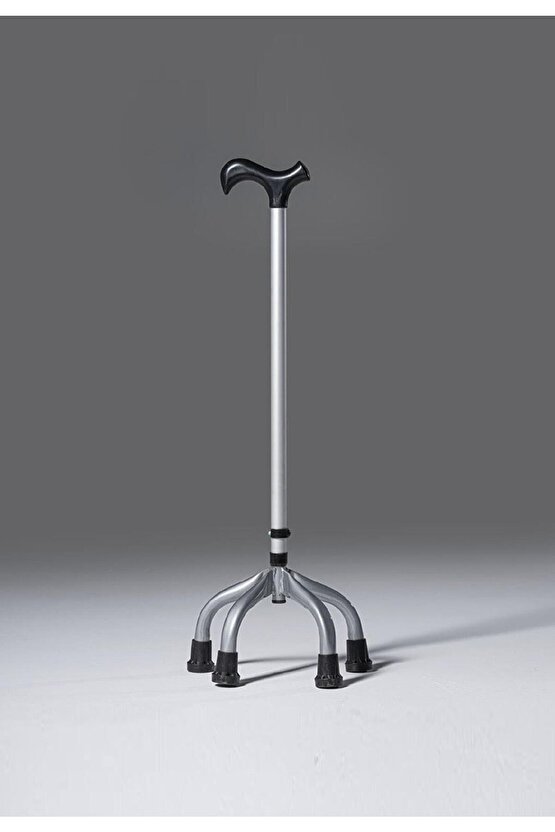 Alüminyum Tripod 4 Ayaklı Denge Bastonu - Alüminyum 4