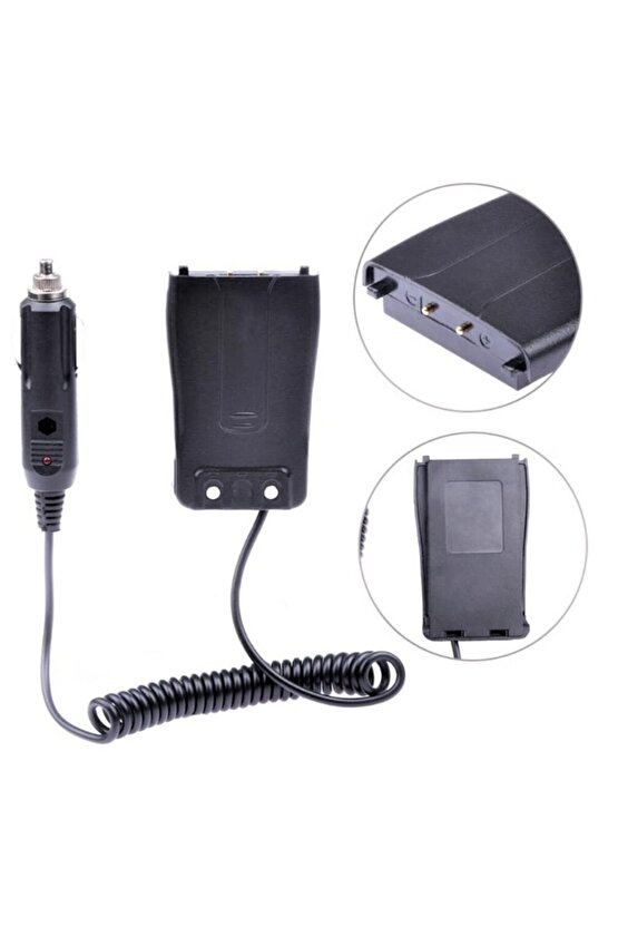 Zt-v68 Pmr El Telsizi Için Araç Çakmaklık Şarjı Eliminatör