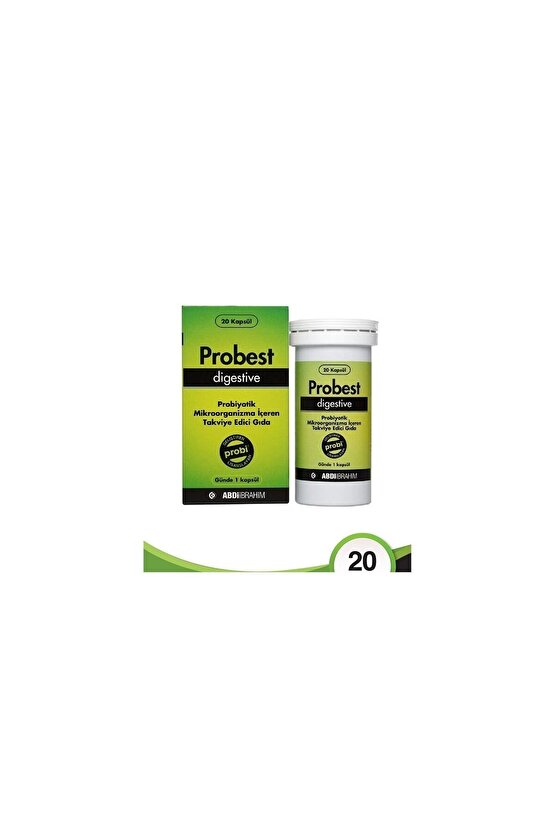 Probest Probiyotik Digestive 20 Kapsül
