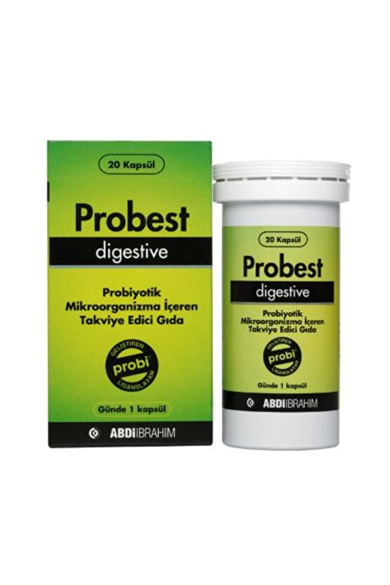 Probest Digestive Probiyotik 20 Kapsül