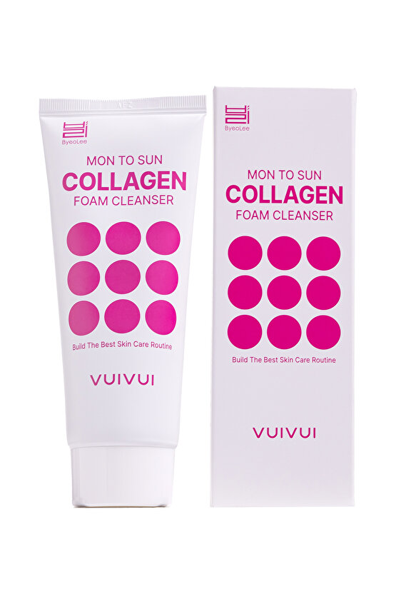 Kolajen Foam Cleanser Kore Üretimi Yüz Temizleme Köpüğü 100gr