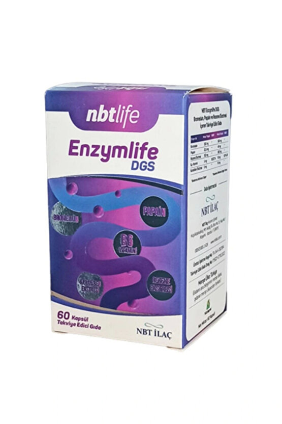 Enzymlife DGS 60 Kapsül
