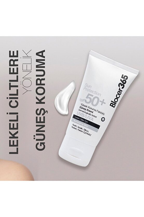 Blocer365 Lekeli Cilt Güneş Kremi SPF50+ 50 ml
