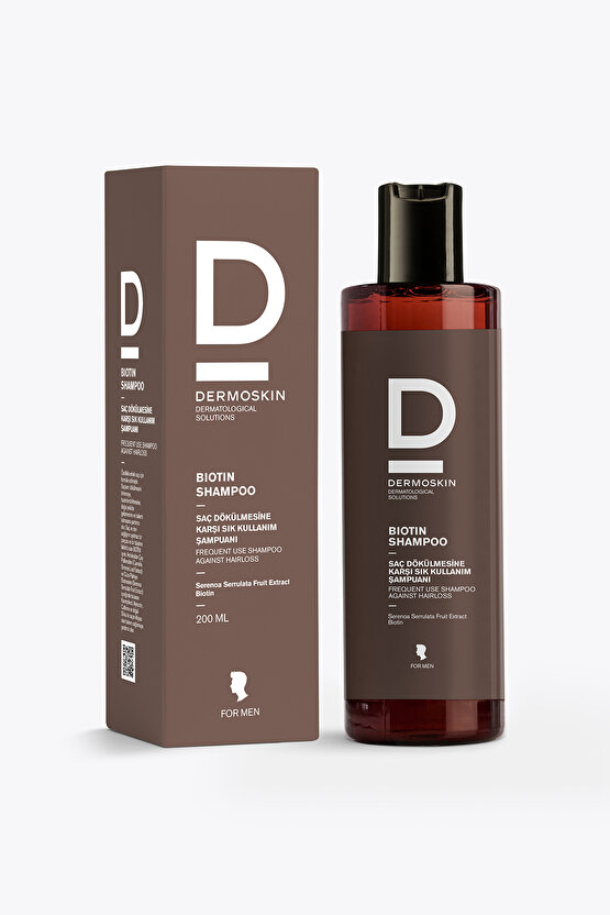 Biotin Şampuan (Erkek) | Saç Dökülmesi Karşıtı Şampuan | Erkek Saç Bakımı | 200 ml