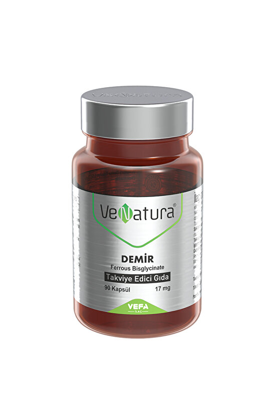 Demir Bisglisinat 17mg 90 Kapsül