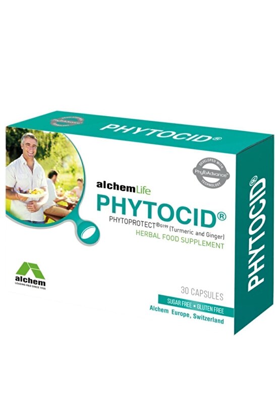 Phytocid Phyroprotect G199 Turmeric & Ginger 30 Kapsül