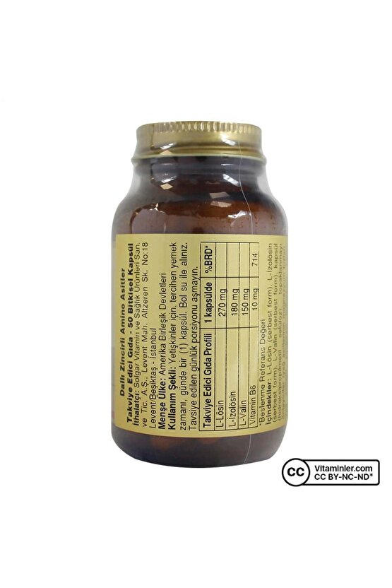 BCAA Plus 50 Kapsül - AROMASIZ