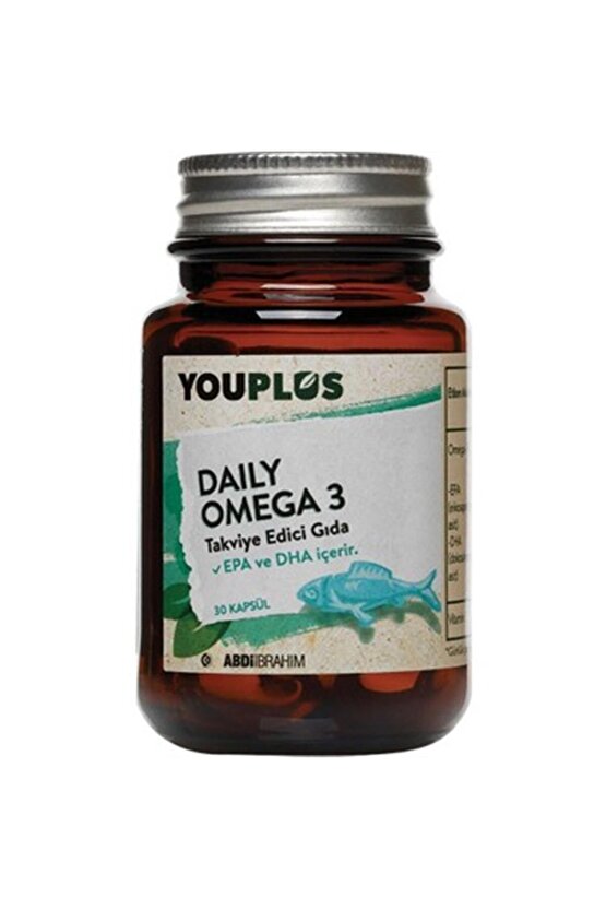Youplus Omega 3 1000 Mg 30 Kapsül