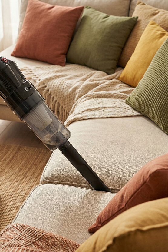 Kvc-4108 Dikey Elektrikli Süpürge - Yeni Siyah Renk -