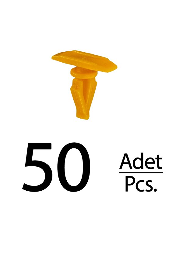 Toyota Daihatsu Hyundai Mazda Subaru Mitsubishi için Toz Fitil Klips - 50 Adet