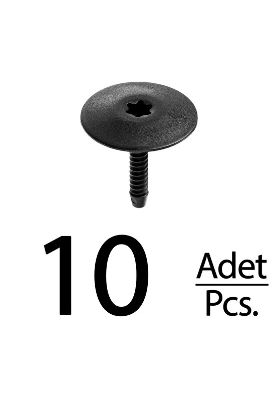 BMW 3 Serisi için Yan Eşik Kaplama Klips - 10 Adet