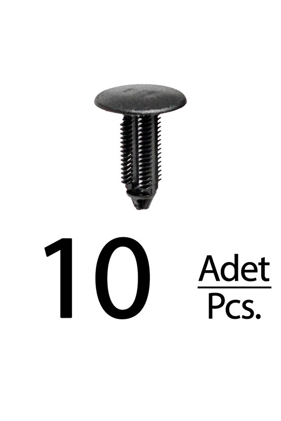 Ford Escort için Koltuk Bakalit Klips - 10 Adet