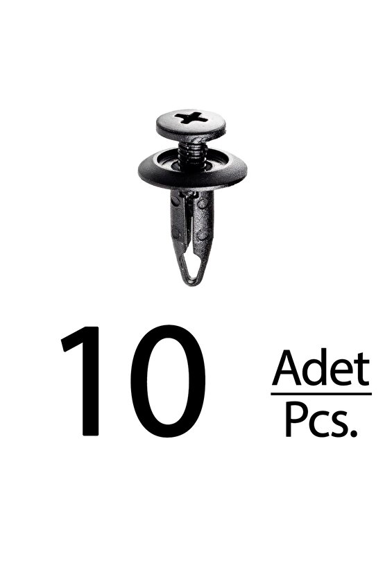 Ford C-Max Cougar Fiesta V Focus Puma Galaxy için Panjur Klips - 10 Adet