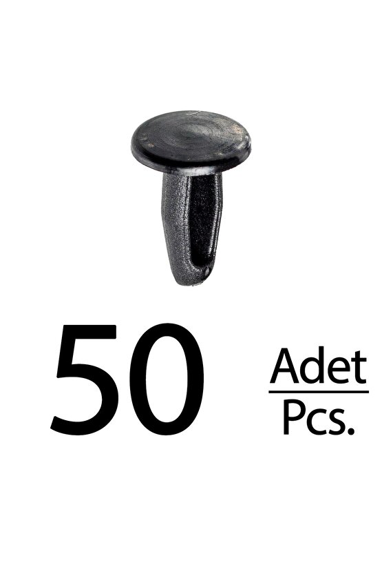 Mazda Nissan Maxima Pick-up Sentra Skyline Subaru için Tampon Klips - 50 Adet