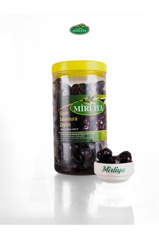 Siyah Salamura Zeytin 1 Kg