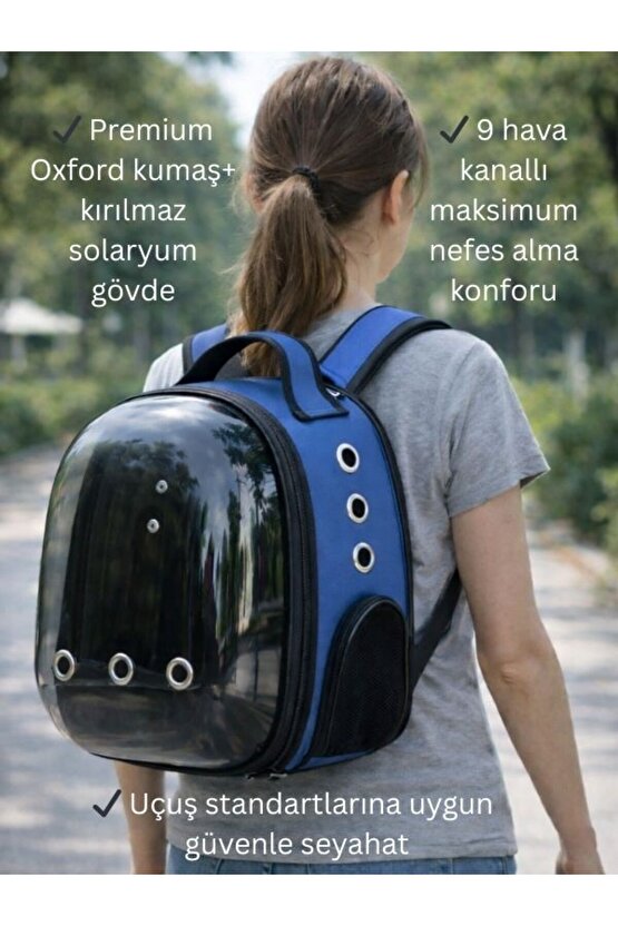 VG Premium Kedi Ve Köpek Taşıma Çantası