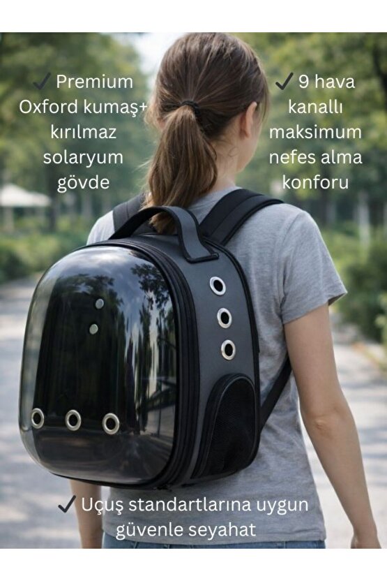 VG Premium Kedi Ve Köpek Taşıma Çantası