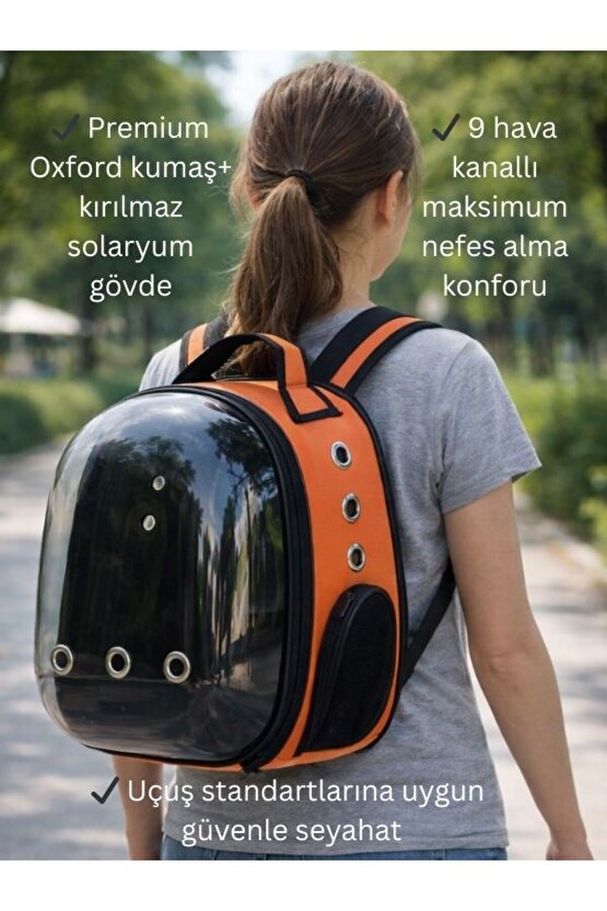 VG Premium Kedi Ve Köpek Taşıma Çantası