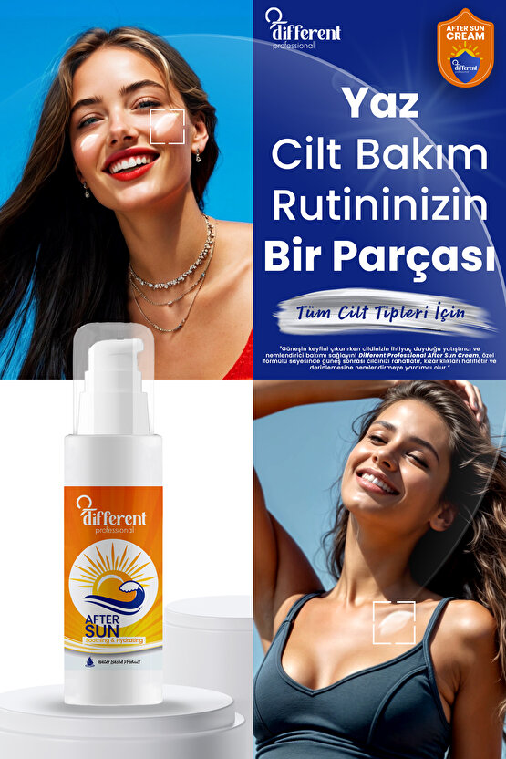 Tahriş Azaltıcı Leke Önleyici Güneş Sonrası Bakım Kremi 100ML